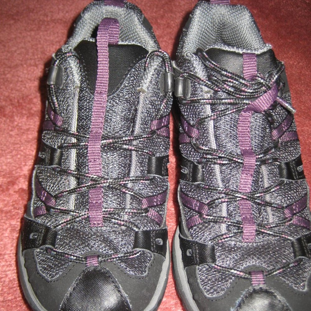 Merrell Performance Hiking Footware,  Black/ Purple, Size 7